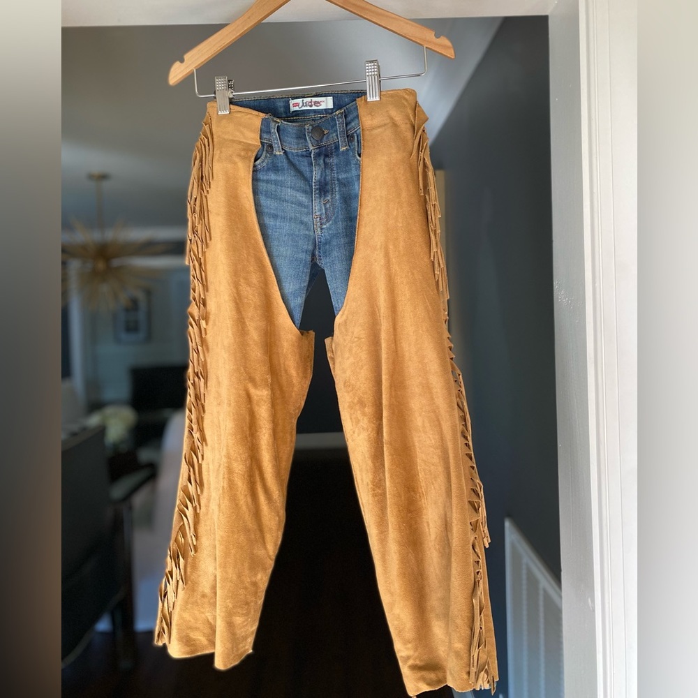 Cowboy denim and chaps!